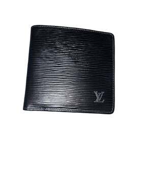 Louis Vuitton Portefeuille Marco Bifold Wallet Noir Black Epi Leather